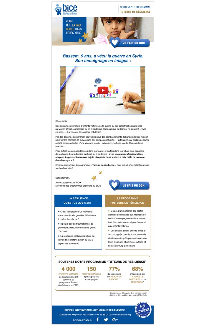 emailigs fundraising pour association