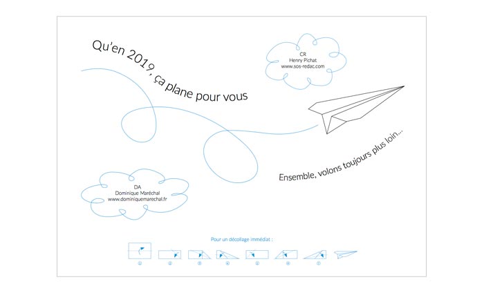 révélation pour carte de voeux 2019