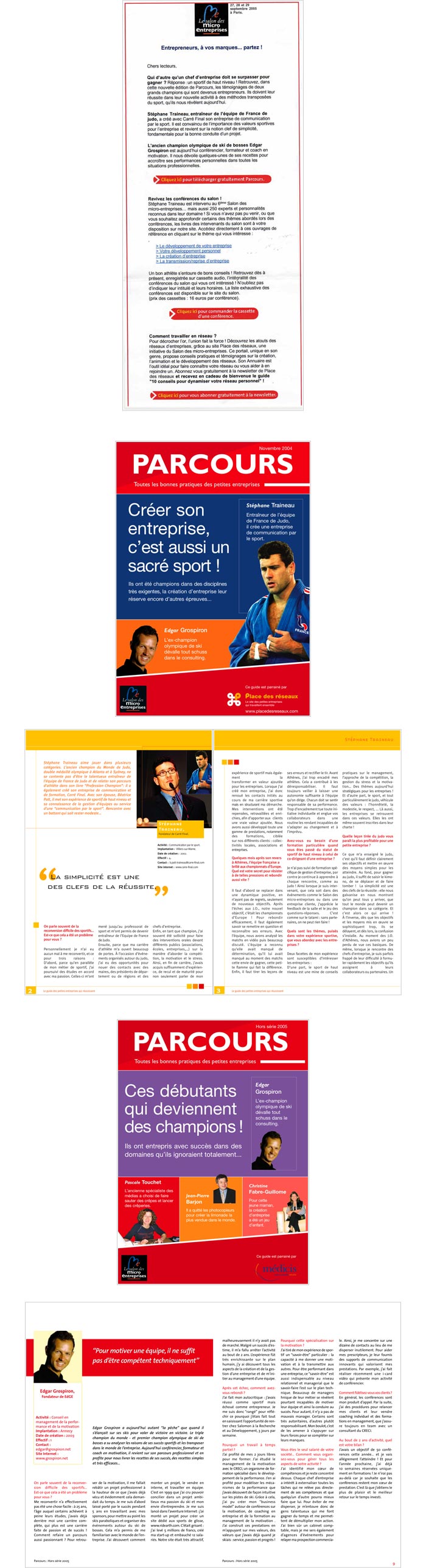 newsletter du site et du web mag