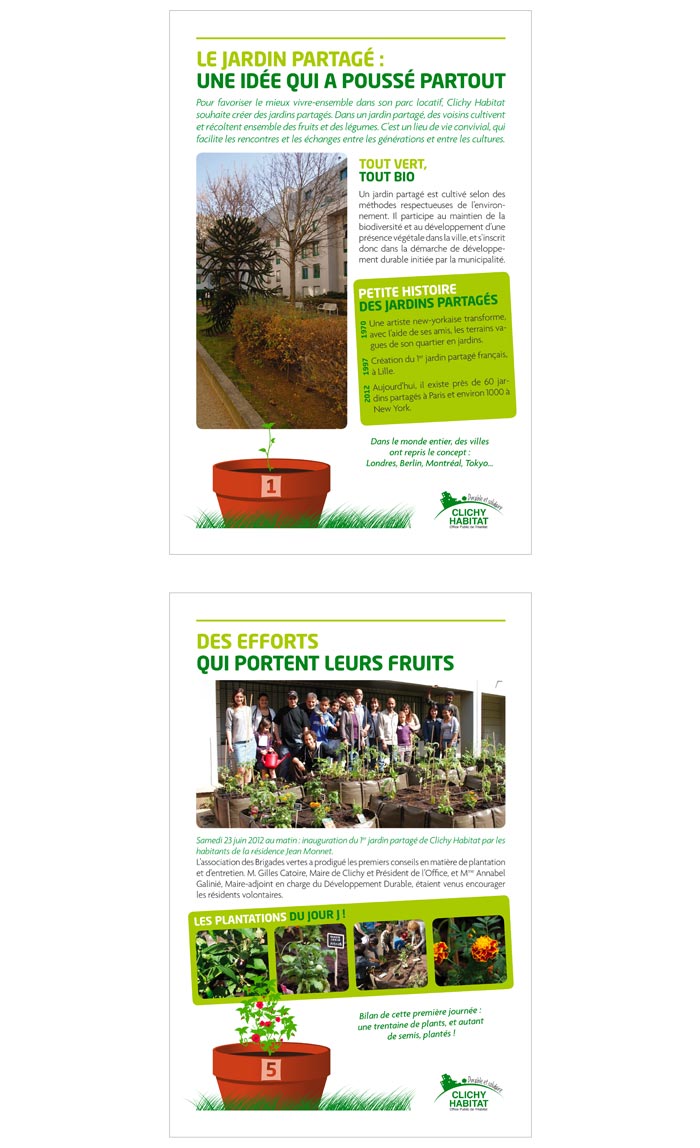 affiches print pour locataires bailleur social