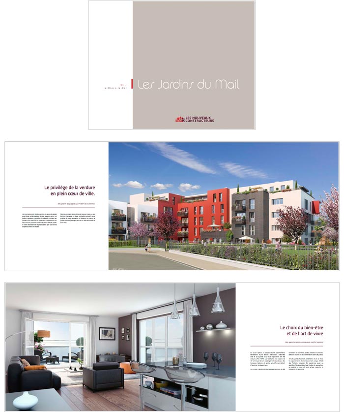 plaquettes pour projets immobiliers neufs