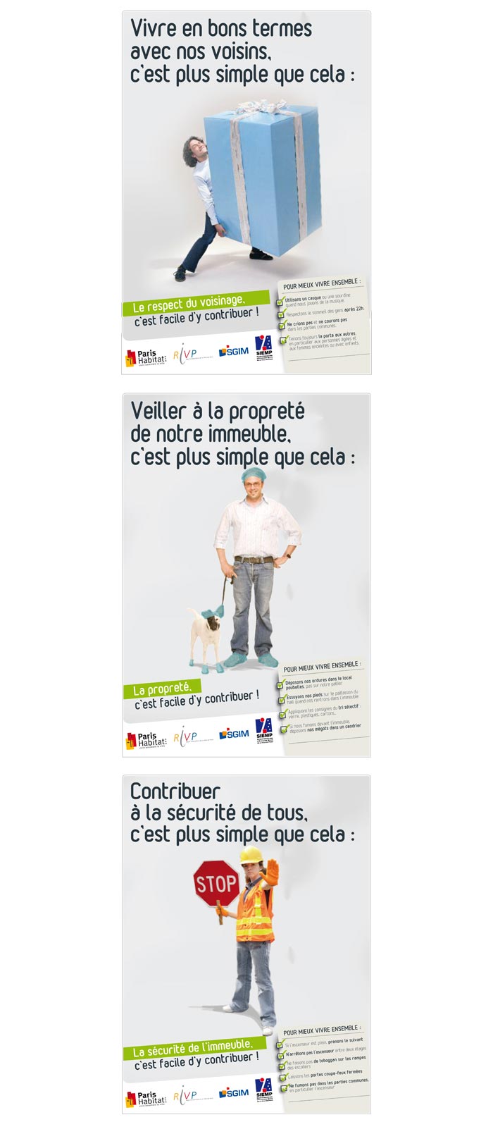 affiches print pour communication bailleur social