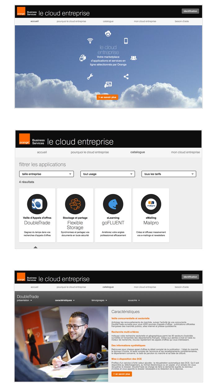 site web sur les NTIC pour les grandes entreprises